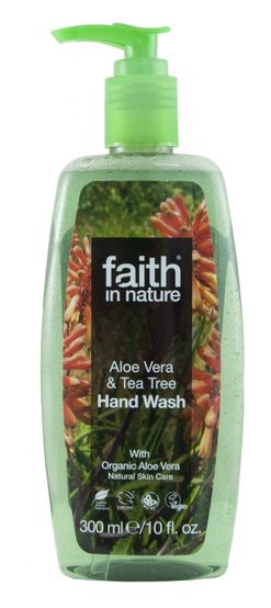 Faith in Nature, Tekuté mýdlo s Aloe vera a Tea Tree, 300ml