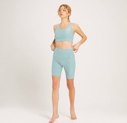 MP  MP Women's Composure Cycling Shorts - Ice Blue Marl - XXL