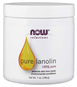 NOW® Foods NOW Lanolin, 100% Pure, 198g