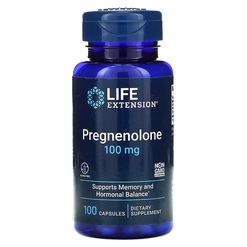 Life Extension Pregnenolone, 100mg, 100 kapslí