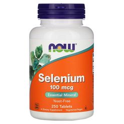 NOW® Foods NOW Selenium, 100 mg, 250 tablet