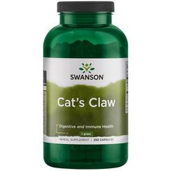 Swanson Cat's claw (Řemdihák plstnatý) 500mg, 250 kapslí