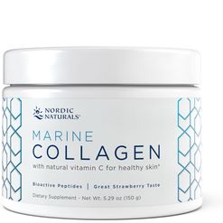 Nordic Naturals - Marine Collagen (mořský kolagen), Jahoda, 150 g