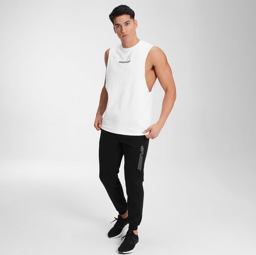 MP  MP Men's Contrast Graphic Tank - White - XXXL