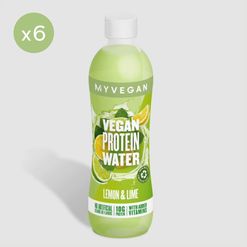 MyVegan  Clear Vegan Protein Water - 6 x 500ml - Láhev - Jahoda