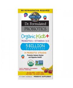 Garden of life Dr. Formulated organická probiotika - pro děti - jahoda a banán 30 kapslí