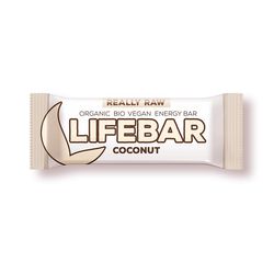 LifeFood - Tyčinka Lifebar kokosová BIO, RAW, 47 g CZ-BIO-001 certifikát