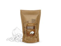 Protein&Co. Proteinové kaše s chia 480 g – 4 příchutě Příchuť 1: kokos s mandlí, Váha: 480 g