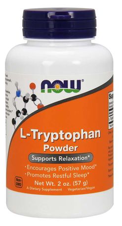 NOW® Foods NOW L-Tryptophan Powder, 57g