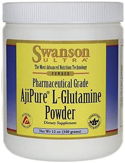 Swanson AjiPure L-Glutamine Powder (Glutamin), 340 g