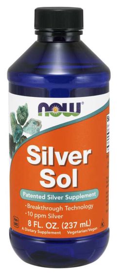 NOW® Foods NOW Silver sol (koloidní stříbro), 237 ml