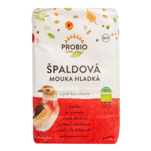PROBIO - Mouka špaldová hladká BIO, 1kg