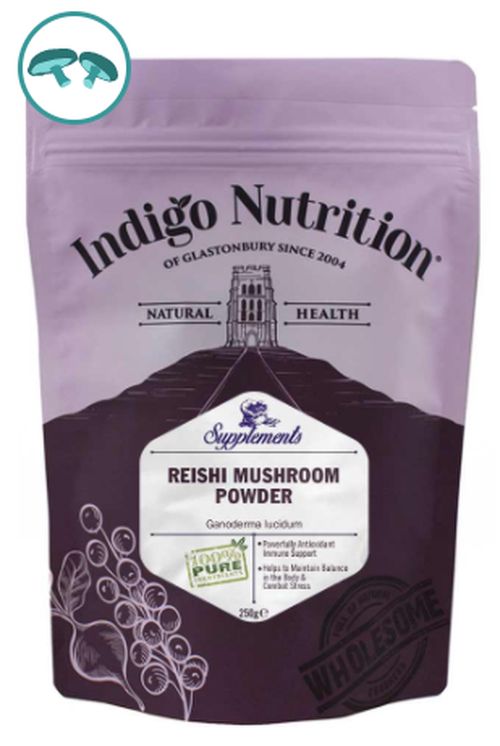 Indigo Herbs Reishi Mushroom Pure Powder, 50 g