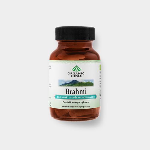 Organic India Brahmi 60 kapslí