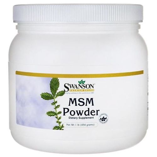 Swanson MSM Methylsulfonylmethan 100% Pudr 454g