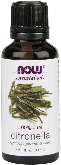 NOW® Foods NOW Essential Oil, Citronella oil (éterický olej Citronella), 30 ml