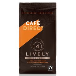 Cafédirect - Lively mletá káva s tóny karamelu 227g
