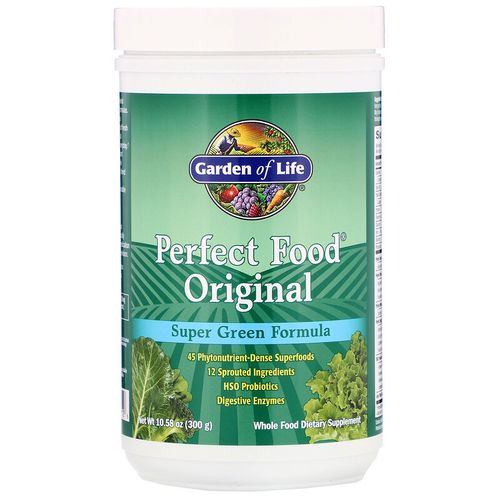 Garden of life Perfect Food Super Green Formula, Powder, 300g