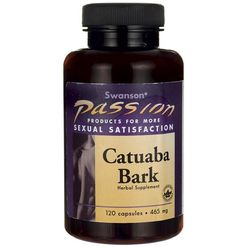 Swanson Catuaba Bark, 465 mg 120 kapslí