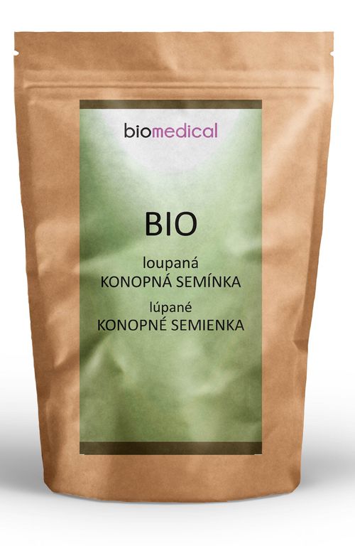 Bio konopná semínka loupaná Natural 400g