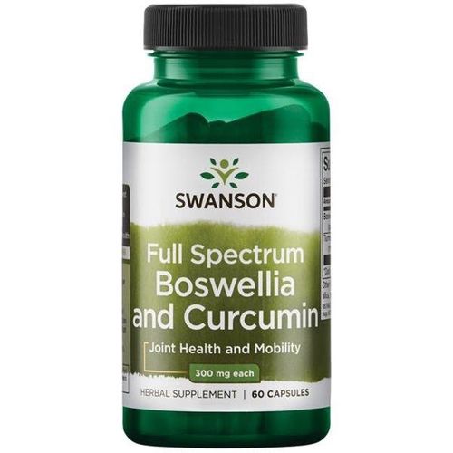Swanson Full Spectrum Boswellia s Curcuminem, 60 kapslí