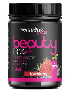 Beauty Drink - kolagenový nápoj s kyselinou hyaluronovou a stévií Strawberry 350g