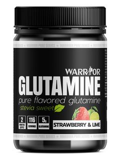 Warrior Glutamine with Stevia Strawberry and Lime 650g