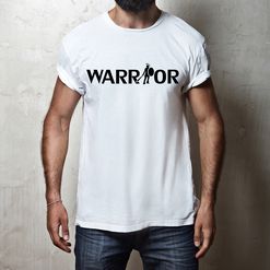 Tričko Warrior bílé S