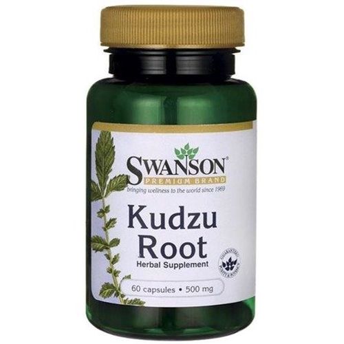 Swanson Kudzu Root, 500 mg, 60 kapslí