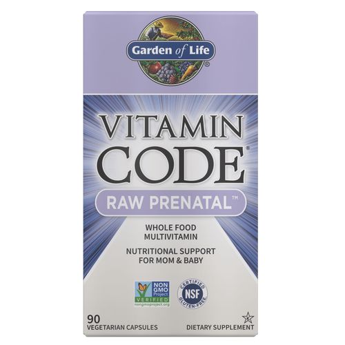 Garden of life Vitamin Code RAW Prenatal (multivitamín pro těhotenství), 90 rostlinných kapslí