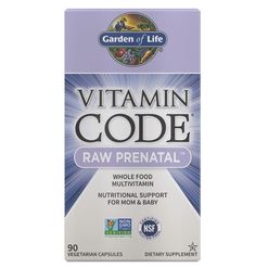 Garden of life Vitamin Code RAW Prenatal (multivitamín pro těhotenství), 90 rostlinných kapslí
