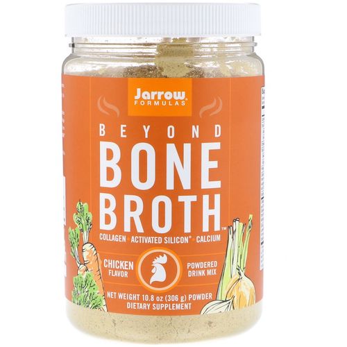 Jarrow Formulas Jarrow Beyond Bone Broth, kuřecí, 306g (Instantní vývar z kostí)