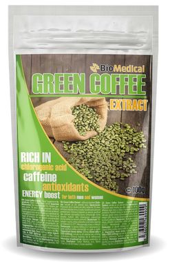 Green Coffee Extract - extrakt ze zelené kávy 100g