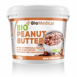 BIO Peanut Butter - Arašidové máslo Natural 1kg