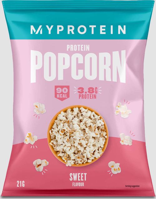 MyProtein  Proteinový popcorn - 6 x 21g - Sweet