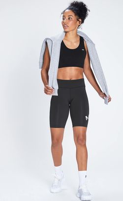 MP  MP Women's Essentials Training Full Length Cycling Shorts - Black - XXL