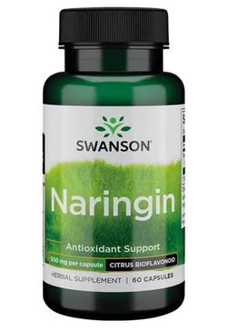 Swanson Naringin (podpora imunity) 500 mg, 60 kapslí