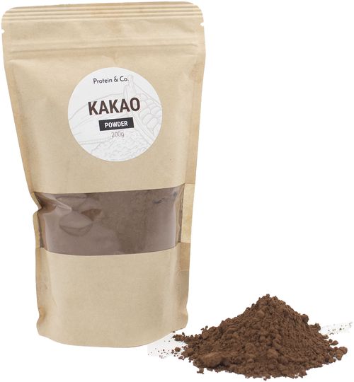 Protein&Co. Kakaový prášek 10–12 % tuku Váha: 400 g
