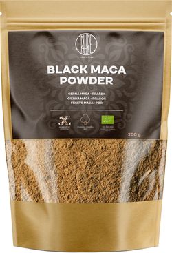 BrainMax Pure Maca černá BIO, prášek 200g *CZ-BIO-001 certifikát