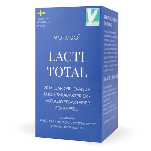 Nordbo - Lacti Total (probiotika), 30 kapslí