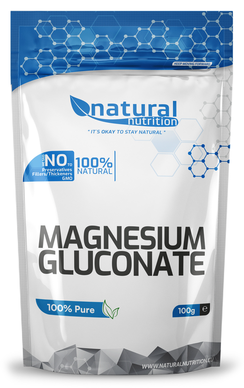 Magnesium glukonát - glukonát hořečnatý prášek 100g