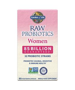 Garden of life RAW Probiotika pro ženy, 85mld. CFU, 32 probiotických kmenů, 90 rostlinných kapslí
