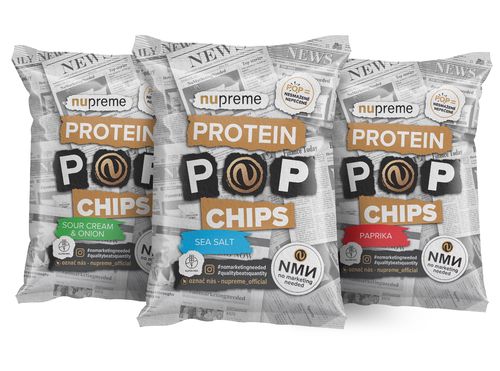 Pop Chips 3 ks NUPREME