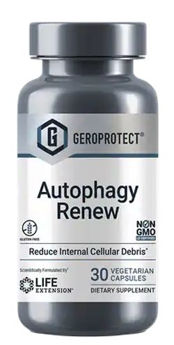 Life Extension GEROPROTECT® Autophagy Renew (podpora autofágie), 30 rostlinných kapslí