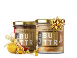 Protein&Co. Arašídový krém CHRISTMAS GINGERBREAD 330 g