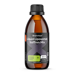 BrainMax Liquid Liposomal Saffron Mix, 250 ml