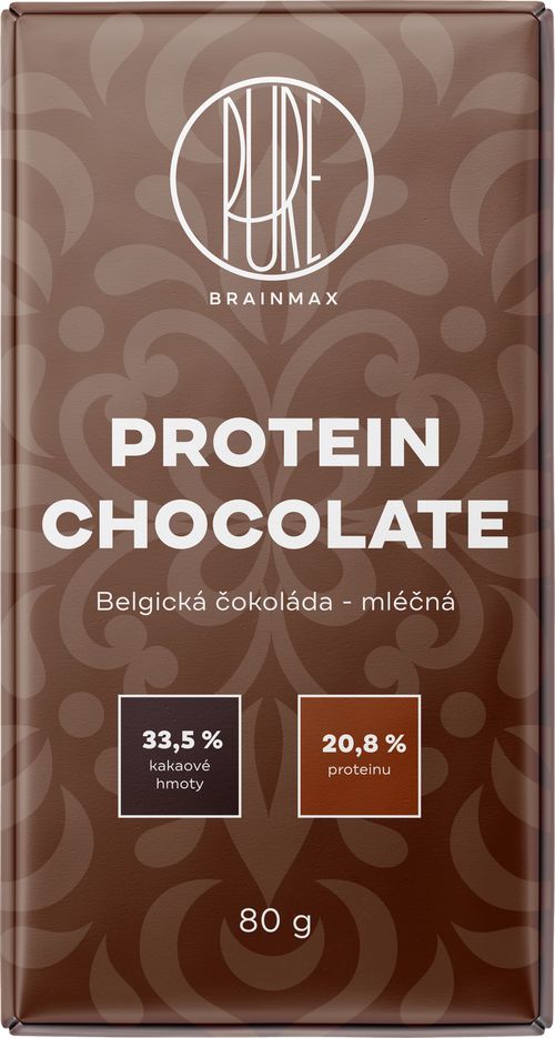 BrainMax Pure Protein chocolate mléčná, 80 g