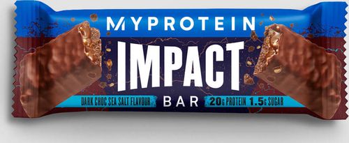 MyProtein  Impact Protein Bar - Hořká čokoláda s mořskou solí