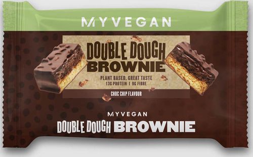 Myvegan  Vegan Double Dough Brownie - Caramel Latte