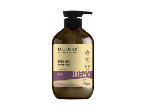 Ecolatiér Urban - Tělové mléko pro vyživení pokožky, bambucké máslo a fejchoa, 400 ml